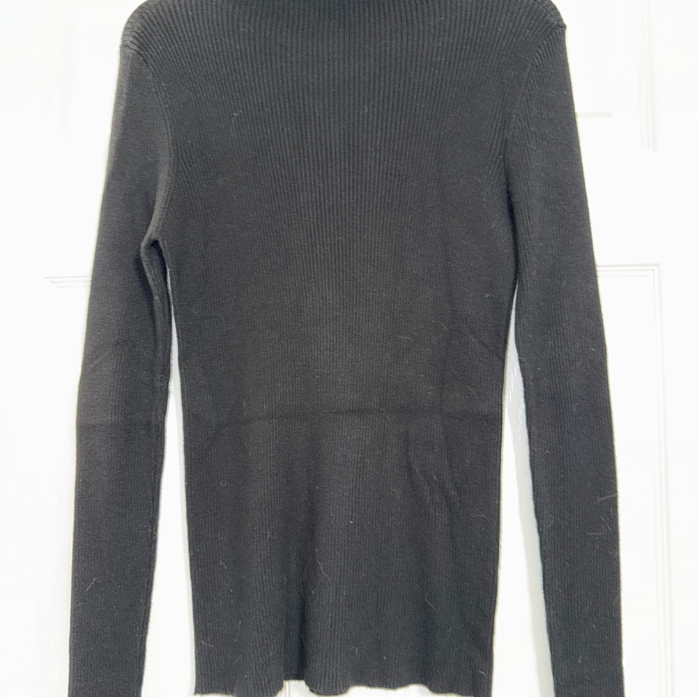 Nine West Men's Charcoal Turtleneck Sweater